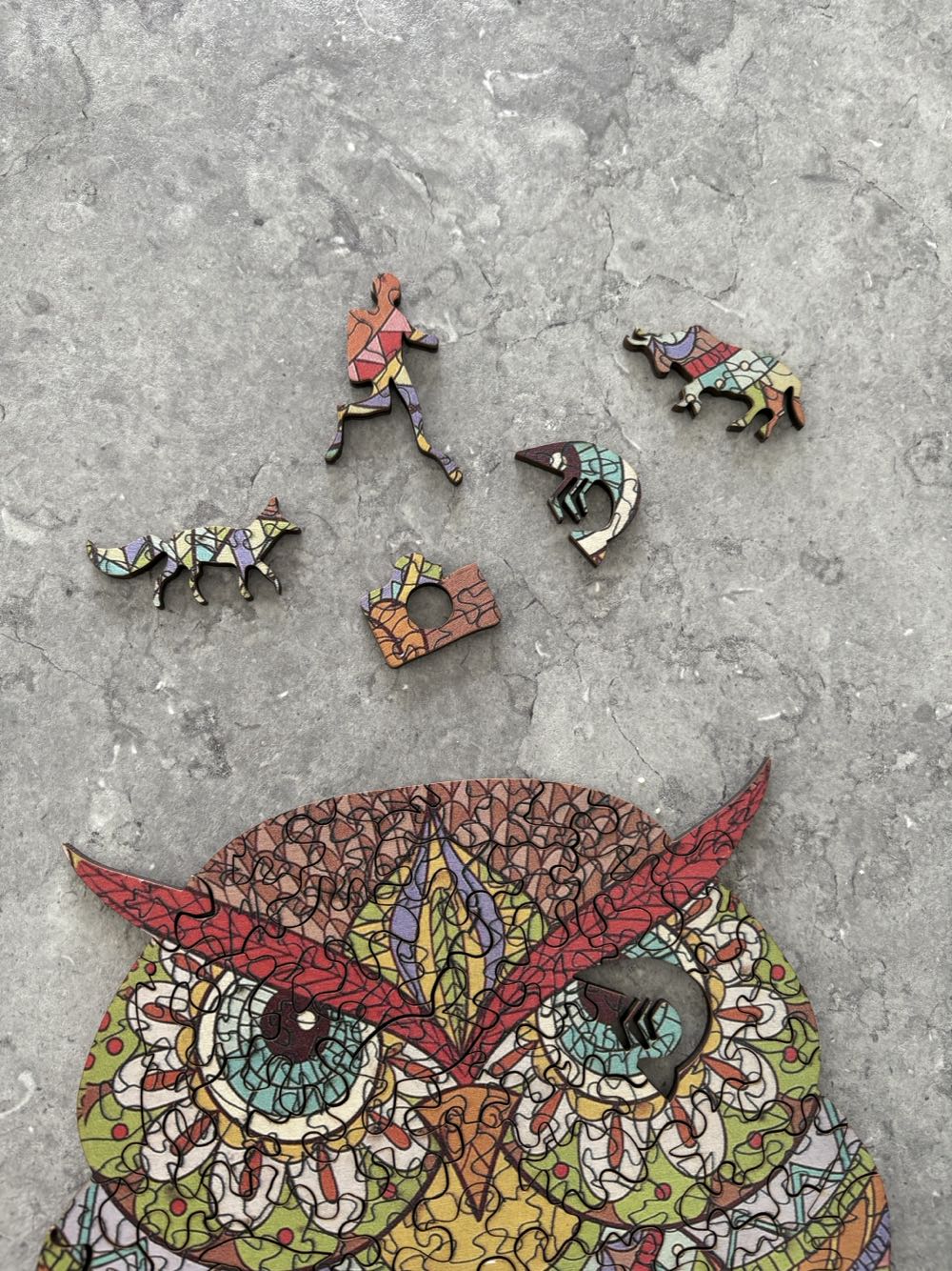 Wooden Owl - Chinese puzzle collectible - Main Image 2