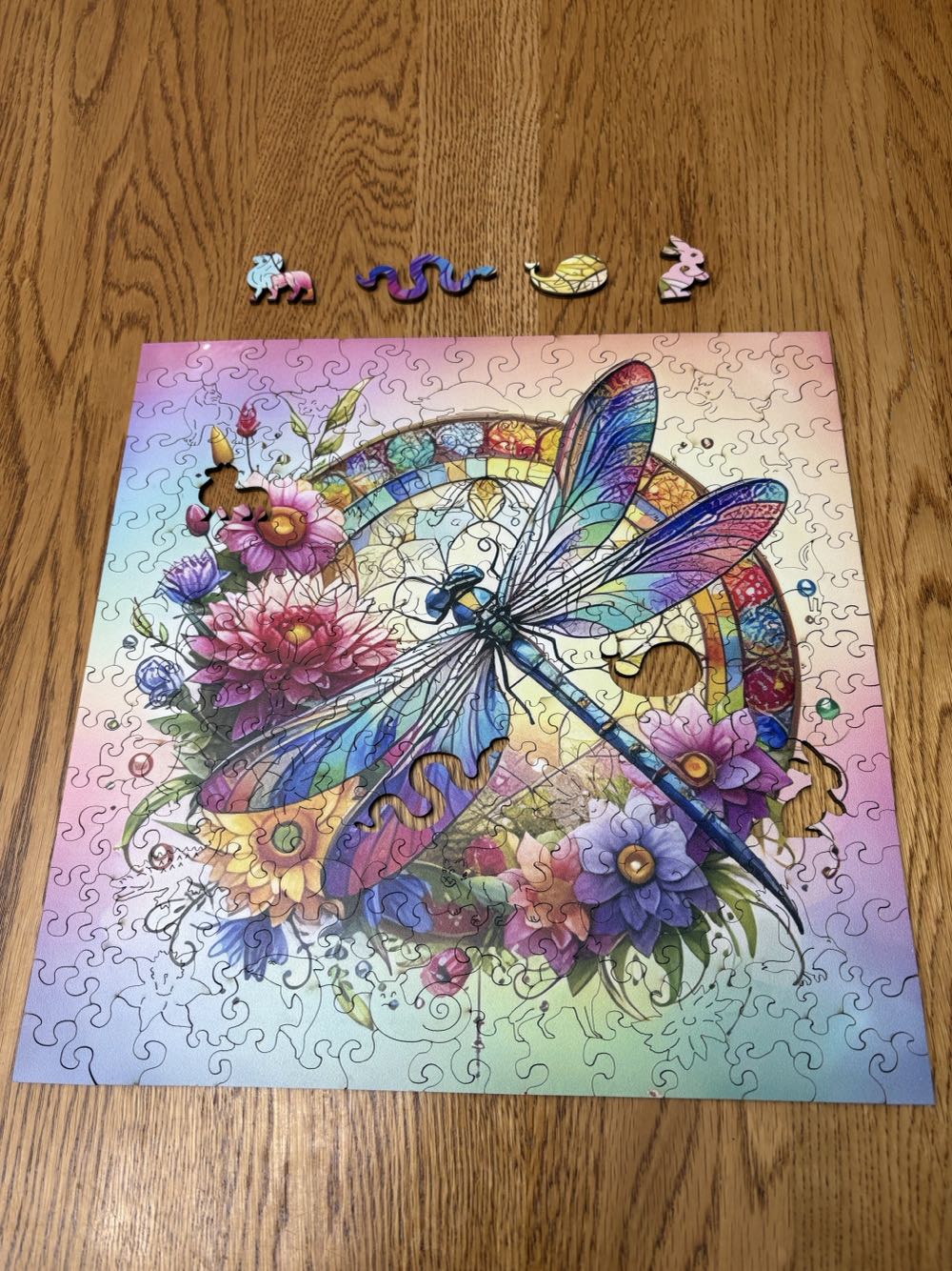 Wooden Dragonfly - Wooden Puzzle puzzle collectible - Main Image 4