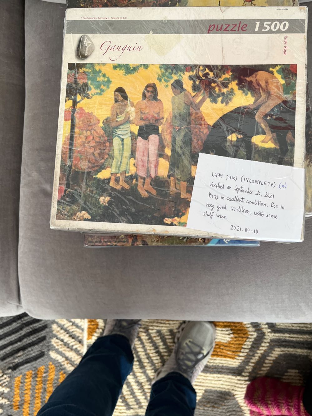 Ceaco Piece Jigsaw Native American Indian Portrait Poster