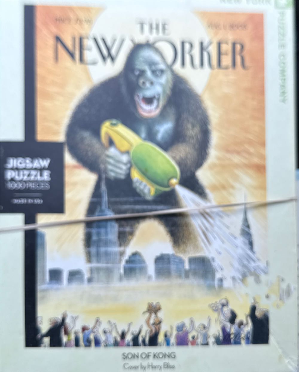 New York Kong - New York Puzzle Co. 🇺🇲 puzzle collectible [Barcode 819844013066] - Main Image 2