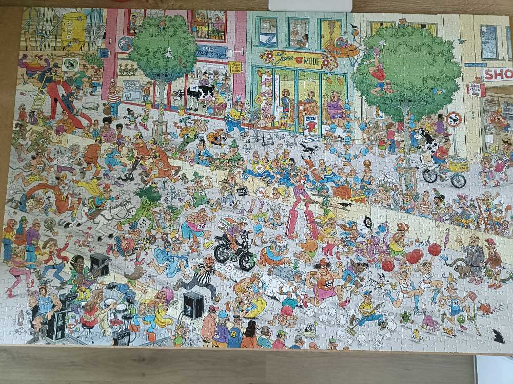 JvH - Pumped Up - Jumbo 1500 puzzle collectible [Barcode 8721017603337] - Main Image 3