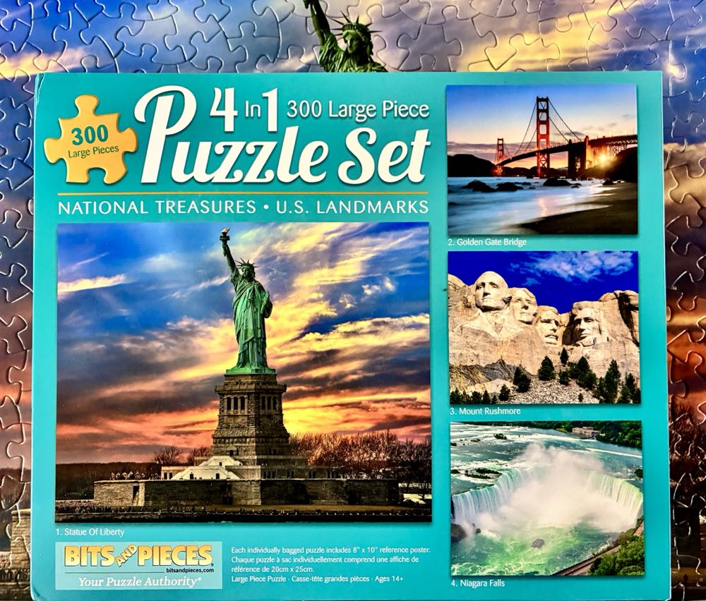 National Treasures - Statue Of Liberty - Bit And Pieces puzzle collectible - Main Image 2