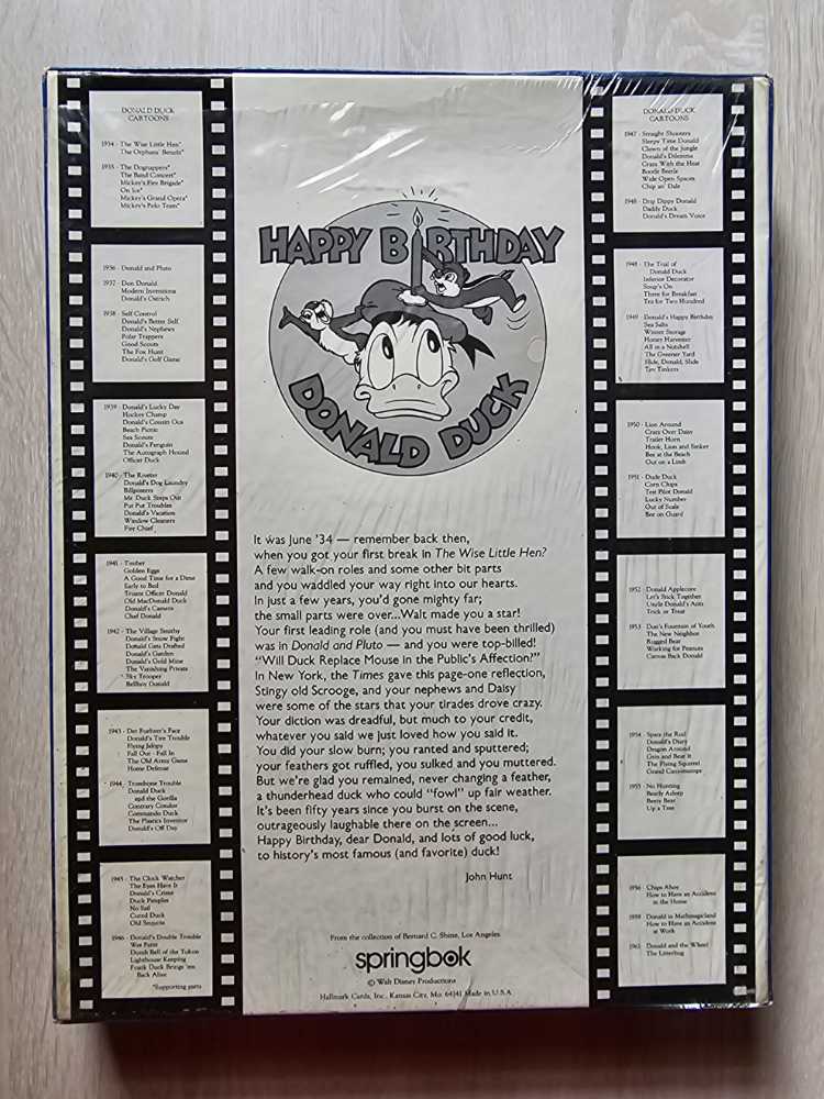 Donald Duck’s Diamond Jubilee  - Springbok 🇺🇸 puzzle collectible - Main Image 2