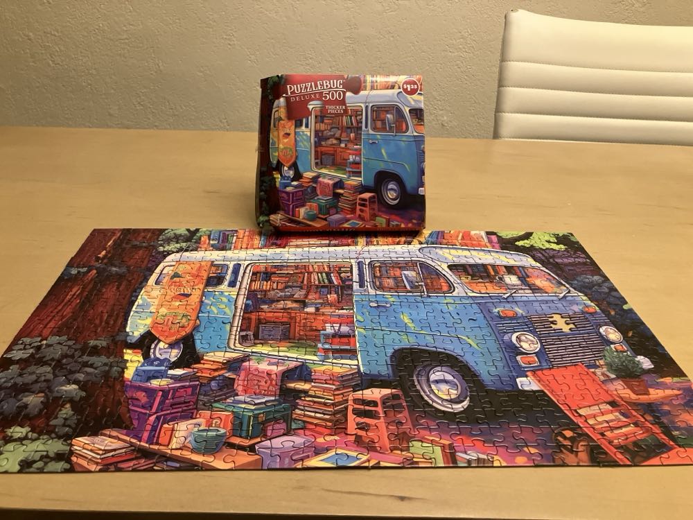 Liberty Van - Puzzlebug Deluxe puzzle collectible [Barcode 4895145425209] - Main Image 2