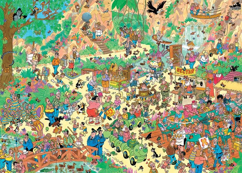 Vrolijke Fladderaars - Jumbo 1000 puzzle collectible - Main Image 2