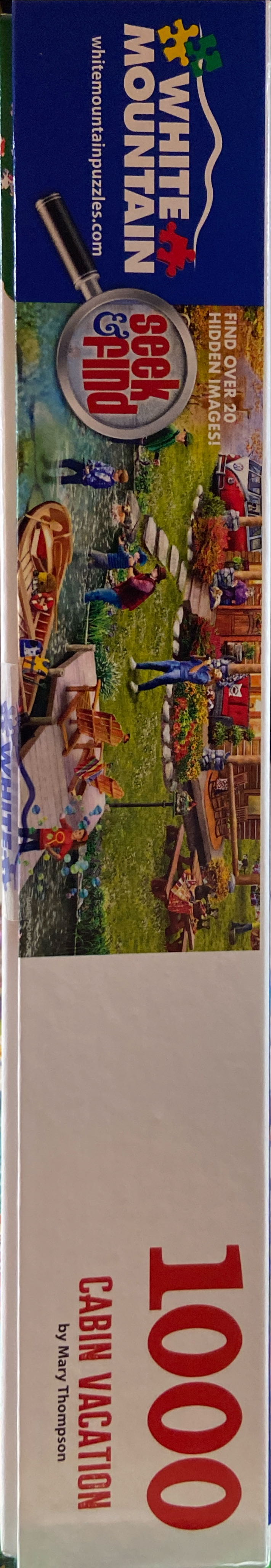 Cabin Vacation - White Mountain puzzle collectible [Barcode 724819269464] - Main Image 3