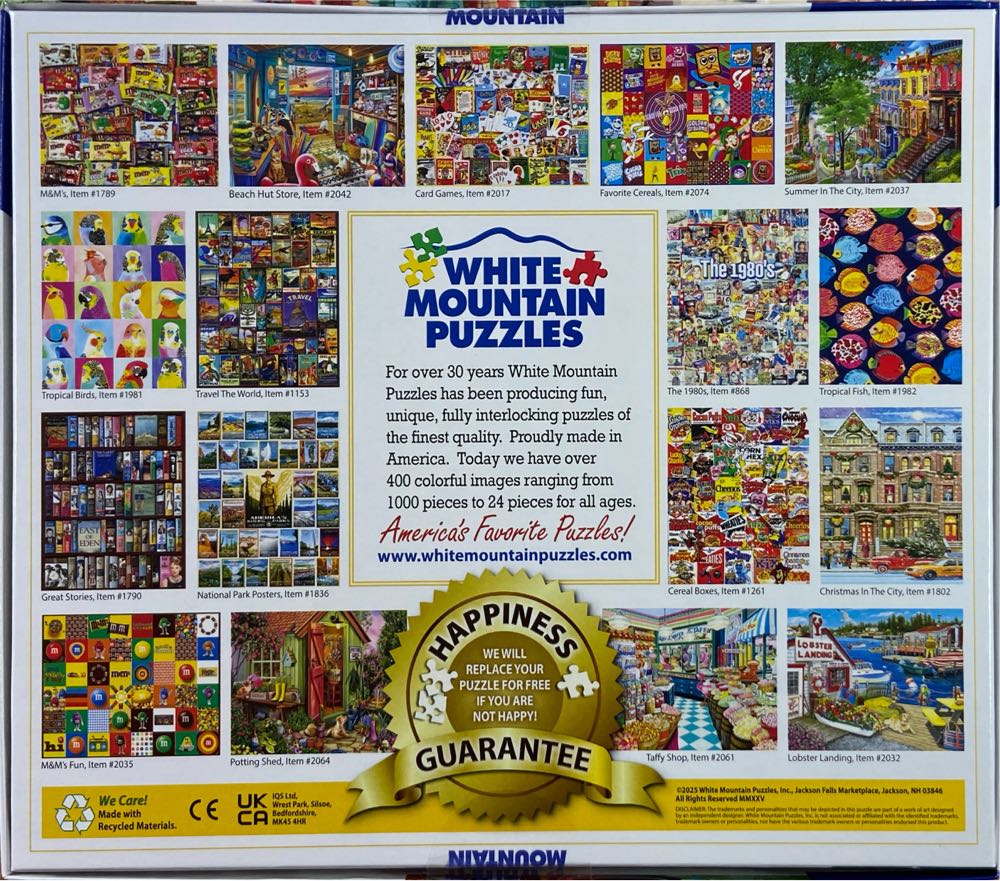 Cabin Vacation - White Mountain puzzle collectible [Barcode 724819269464] - Main Image 4