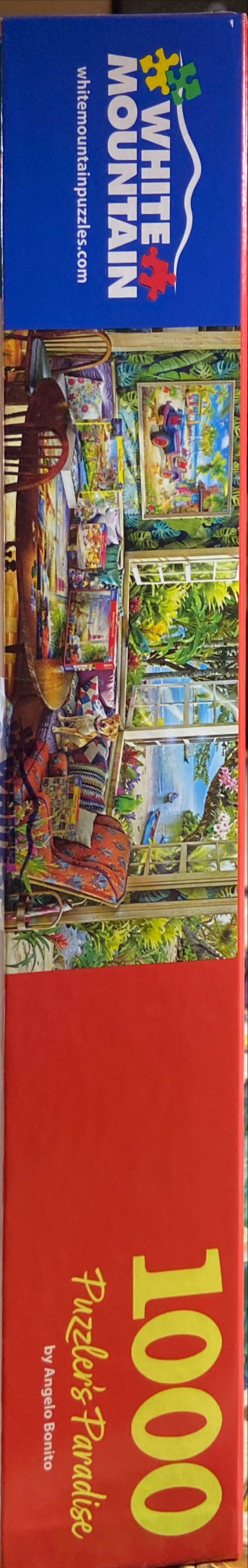 Puzzler’s Paradise - White Mountain 🇺🇸 puzzle collectible [Barcode 724819269334] - Main Image 3