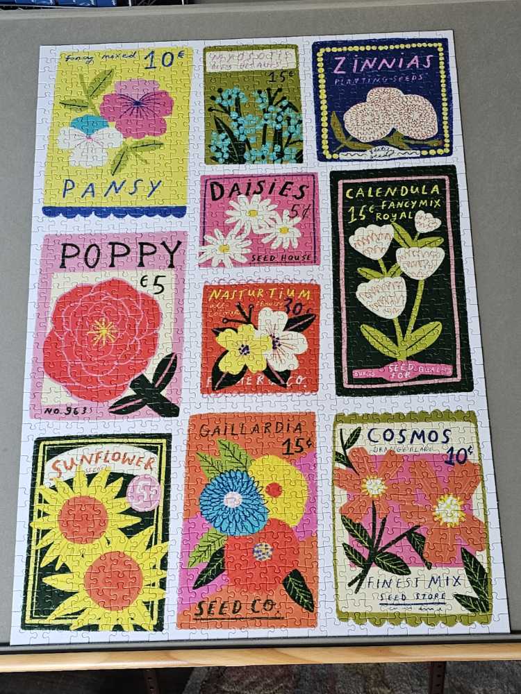 Seeds - Happily Puzzles puzzle collectible [Barcode 604565913821] - Main Image 2