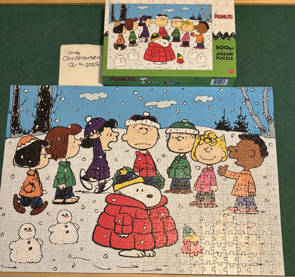 Snoopy Puffer - RoseArt puzzle collectible [Barcode 4895145440882] - Main Image 4