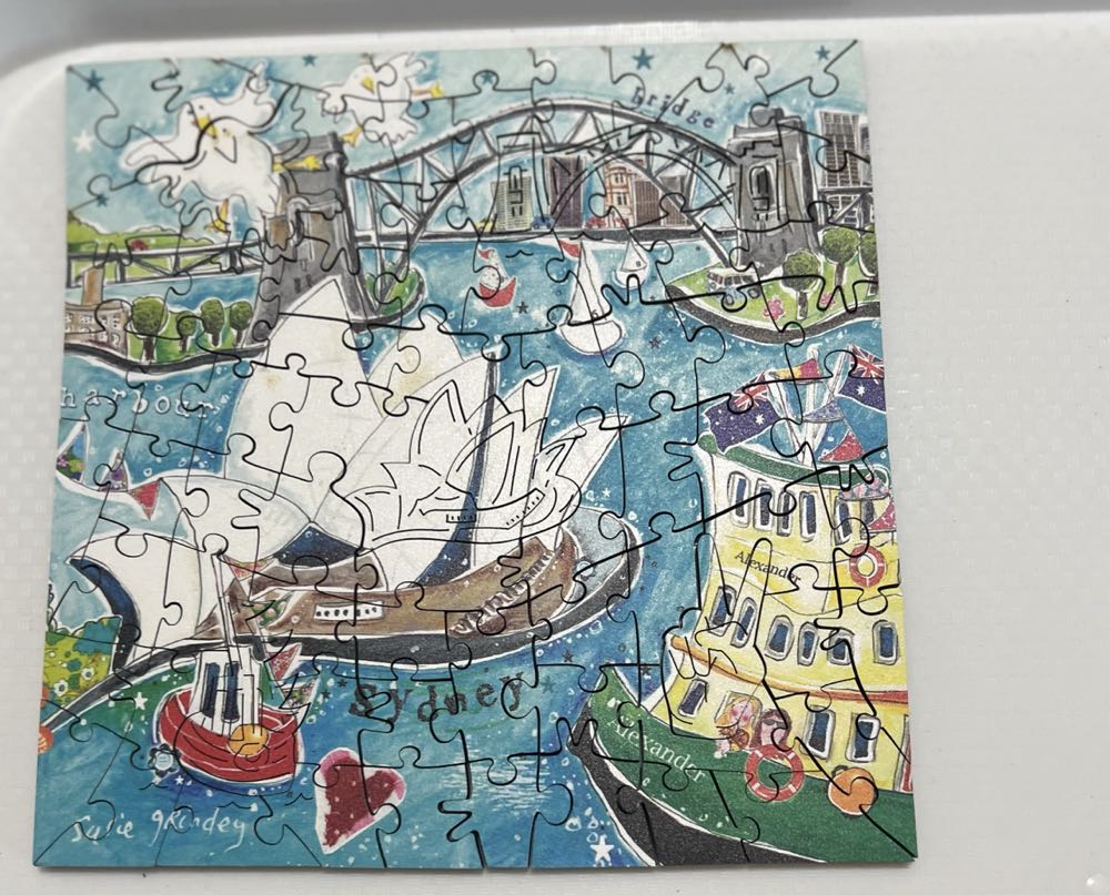Sydney Harbour -  Victory Wooden Puzzles puzzle collectible [Barcode 5056461102635] - Main Image 3