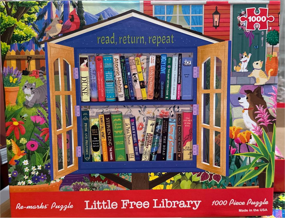 Little Free Library - ReMarks puzzle collectible [Barcode 681410198770] - Main Image 2