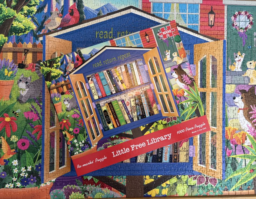 Little Free Library - ReMarks puzzle collectible [Barcode 681410198770] - Main Image 4