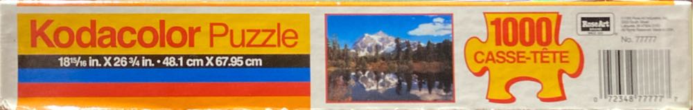 Heather Lake, WA - Rose Art Brand puzzle collectible [Barcode 072348777777] - Main Image 2