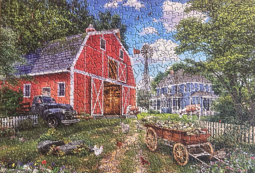 0205 Eurographics: Family Farm - Eurographics puzzle collectible - Main Image 2
