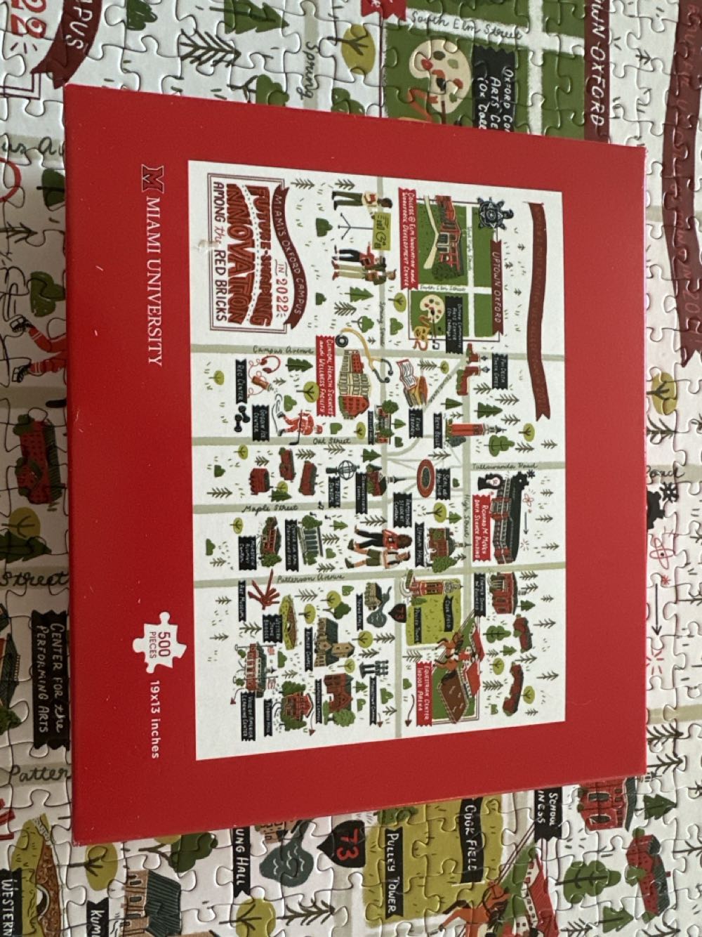Miami’s Oxford Campus 2022 .  puzzle collectible - Main Image 2