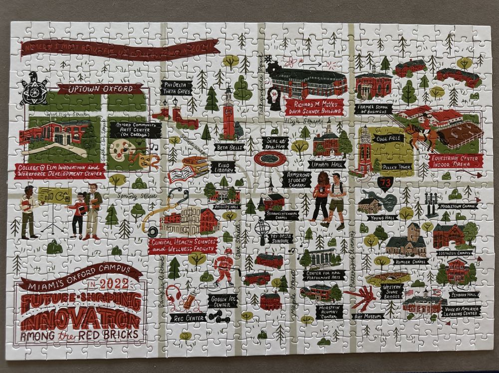 Miami’s Oxford Campus 2022 .  puzzle collectible - Main Image 3