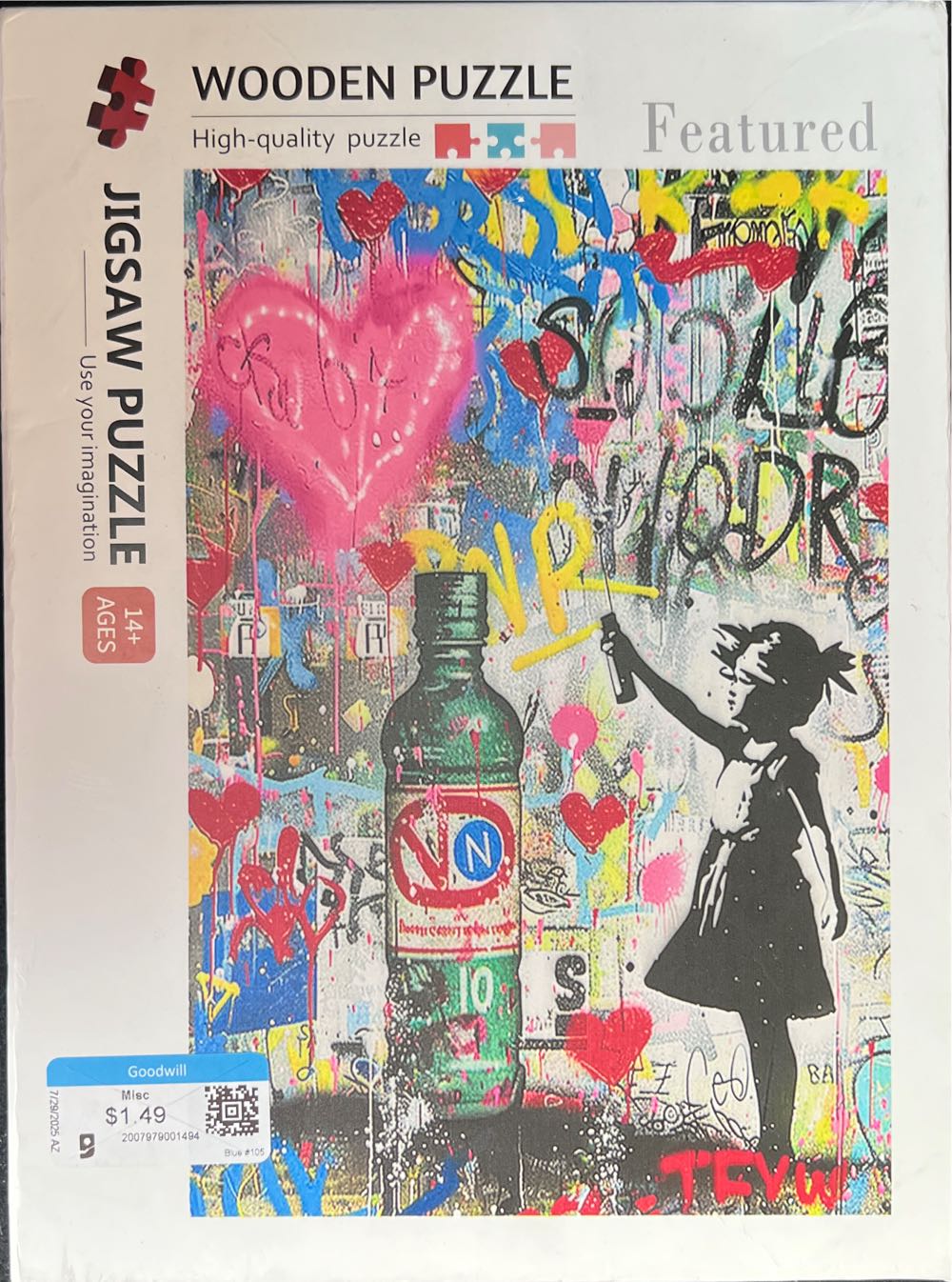 Crocodile Creek 12-piece Mini Jigsaw Puzzle Fun Floor Puzzles For Kids Ages 2-4 And Up Heavy-duty Shaped Box For Storage Sweet Unicorn 12” X 9” Finished