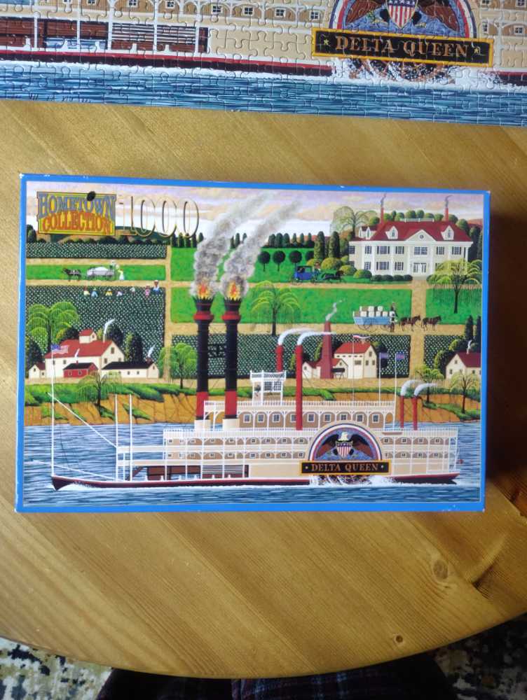 Delta Queen  - Hometown collection puzzle collectible [Barcode 072348092009] - Main Image 2