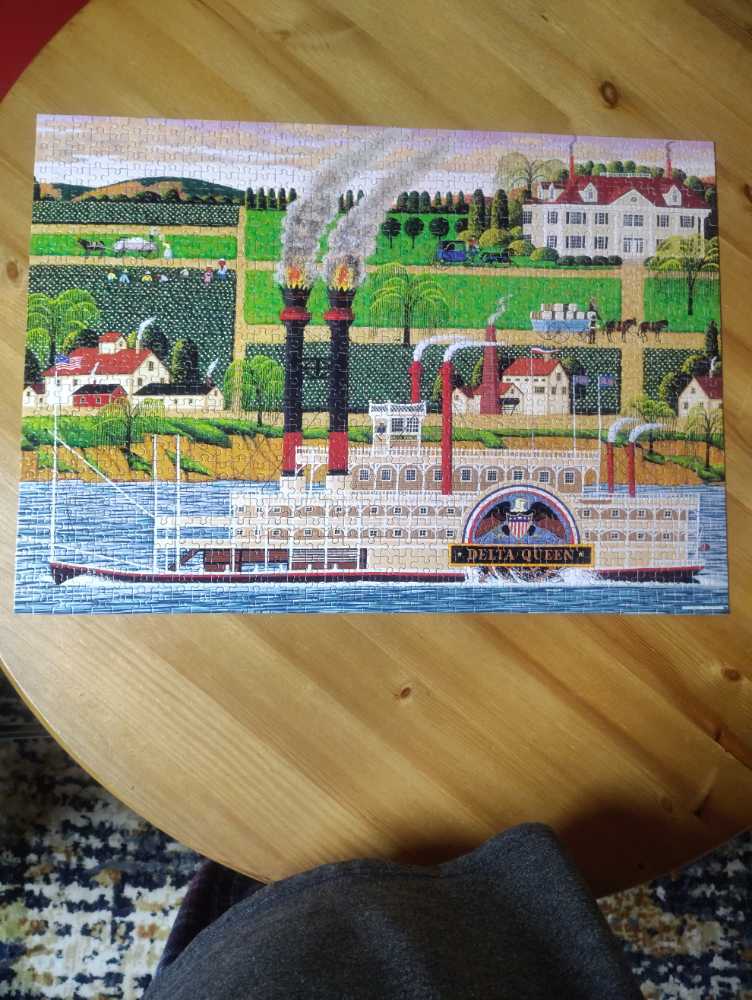 Delta Queen  - Hometown collection puzzle collectible [Barcode 072348092009] - Main Image 3