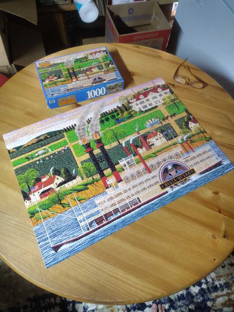 Delta Queen  - Hometown collection puzzle collectible [Barcode 072348092009] - Main Image 4
