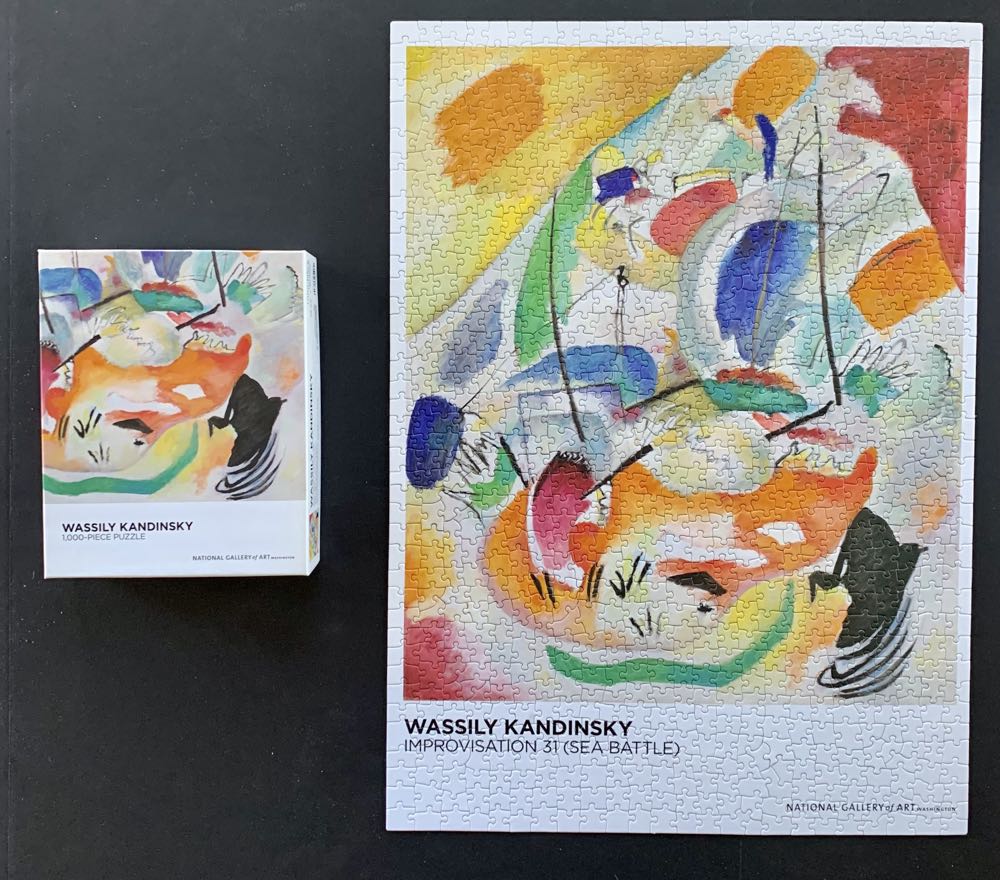 Kenzi Studio Co. ”field Of Flowers” 500 Pc Puzzle By Mikenzi Jones Complete Ln