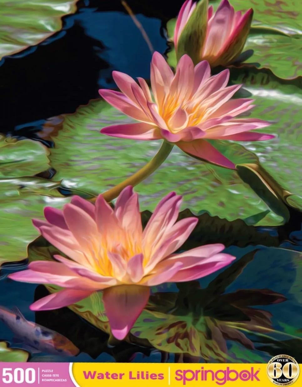Water Lilies*^ - Springbok puzzle collectible - Main Image 2