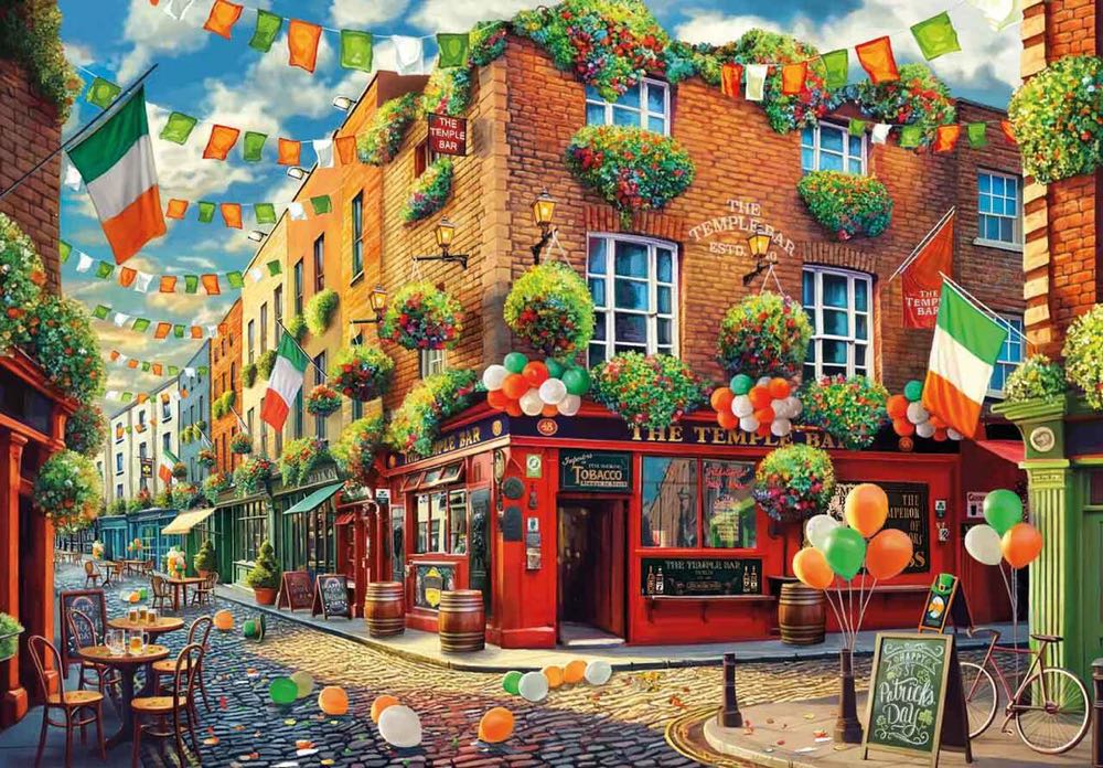 Temple Bar Dublin - Mosaic puzzle collectible - Main Image 2