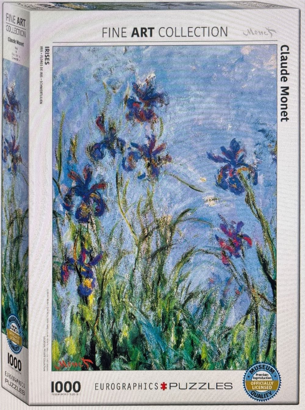 Irises - Eurographics puzzle collectible - Main Image 2