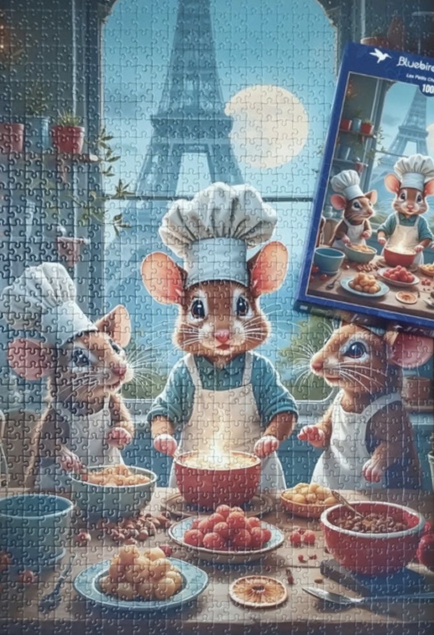 Little Chefs Of Paris 🟦 - Bluebird Puzzle puzzle collectible [Barcode 3663384910081] - Main Image 4