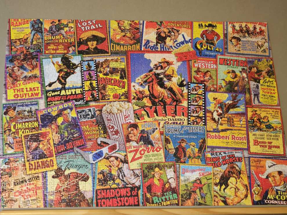 Great Western Posters - Buffalo puzzle collectible [Barcode 079346134427] - Main Image 2