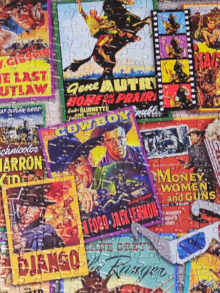 Great Western Posters - Buffalo puzzle collectible [Barcode 079346134427] - Main Image 3