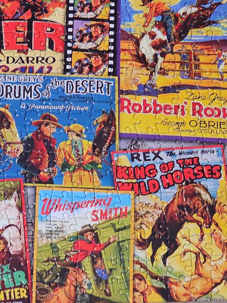 Great Western Posters - Buffalo puzzle collectible [Barcode 079346134427] - Main Image 4