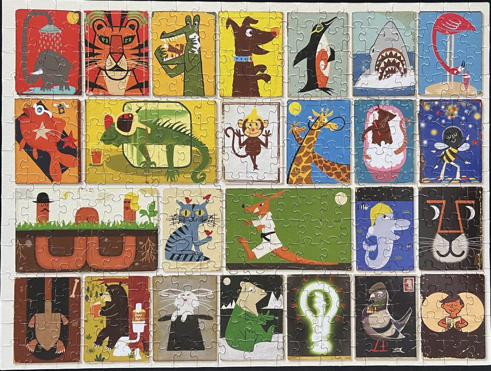 Animals Puzzle - 905, 8/13/26-SOLD - New York Puzzle Company puzzle collectible [Barcode 819844011611] - Main Image 2