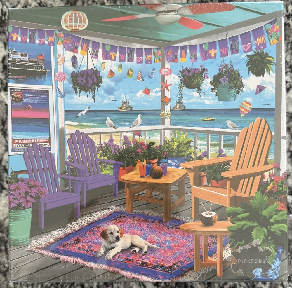 Seaside Cabin  puzzle collectible - Main Image 2