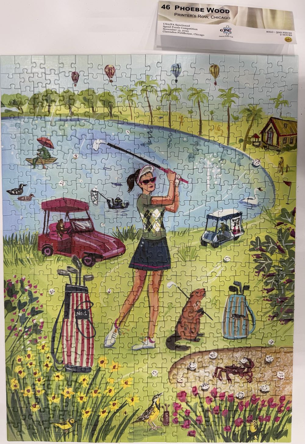 Queen Of The Green - New York Puzzle Co. 🇺🇲 puzzle collectible [Barcode 840291703811] - Main Image 2