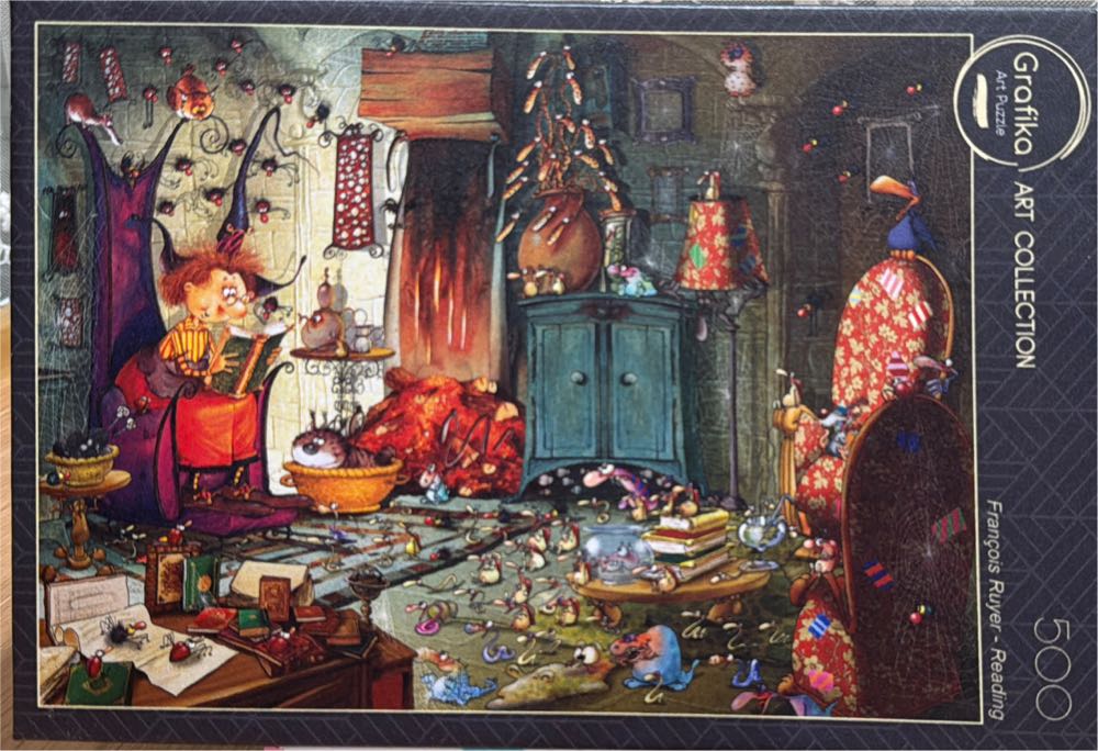 Reading - Grafika puzzle collectible [Barcode 3663384322693] - Main Image 2