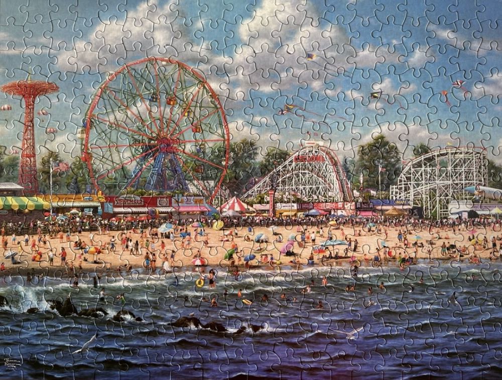 *Coney Island - Ceaco puzzle collectible - Main Image 2