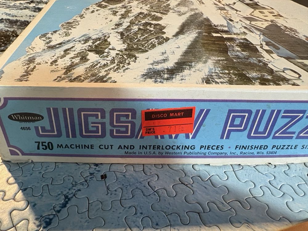 Sils Maria, Switzerland - Whitman puzzle collectible - Main Image 2