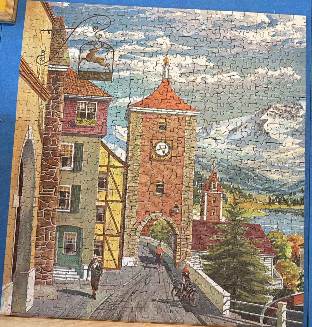 Tyrolean Village - MB Puzzle puzzle collectible - Main Image 2
