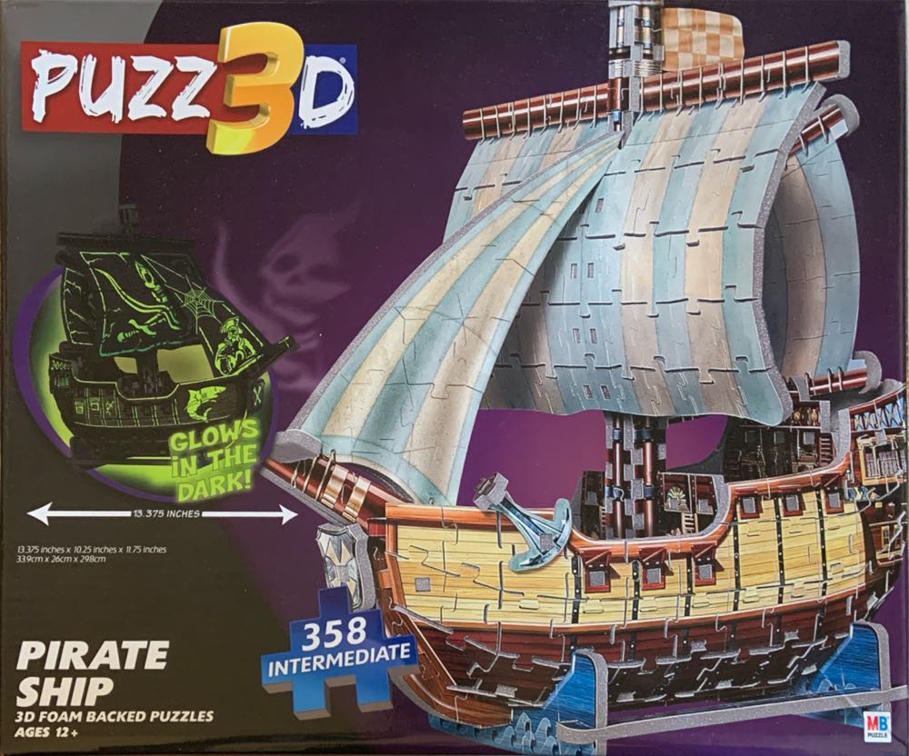 Pirate Ship - Hasbro puzzle collectible [Barcode 047754320657] - Main Image 2