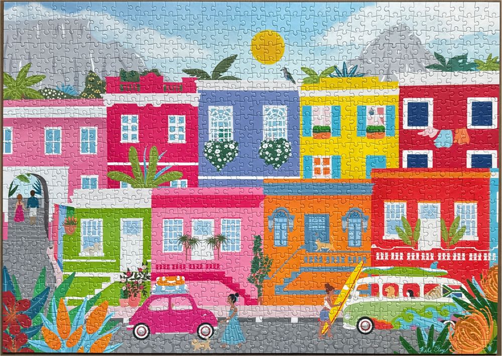 Bo-Kaap Mosaic - Olleo puzzle collectible [Barcode 721688977025] - Main Image 2
