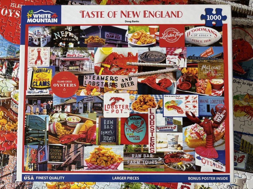 Taste of New England - White Mountain puzzle collectible [Barcode 724819269426] - Main Image 3
