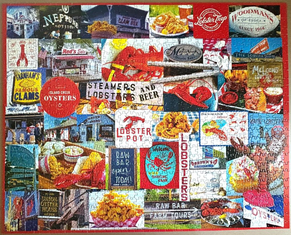 Taste of New England - White Mountain puzzle collectible [Barcode 724819269426] - Main Image 4