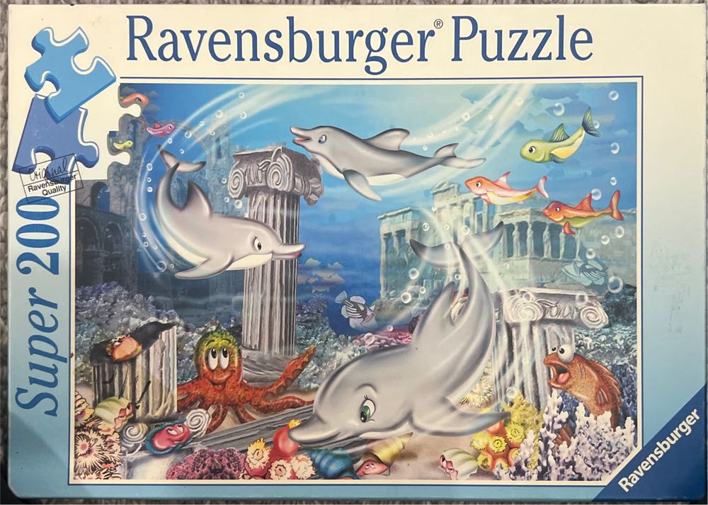 Ravensburger World Of Dolphins 200 P  puzzle collectible [Barcode 4005556127238] - Main Image 2
