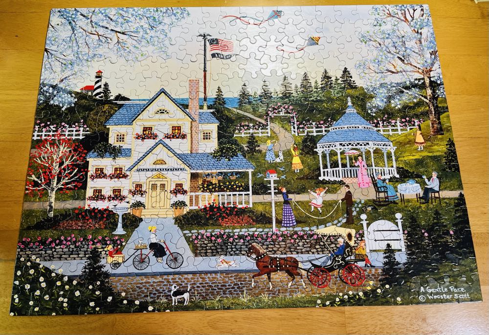 A Gentle Pace - Ceaco puzzle collectible - Main Image 2
