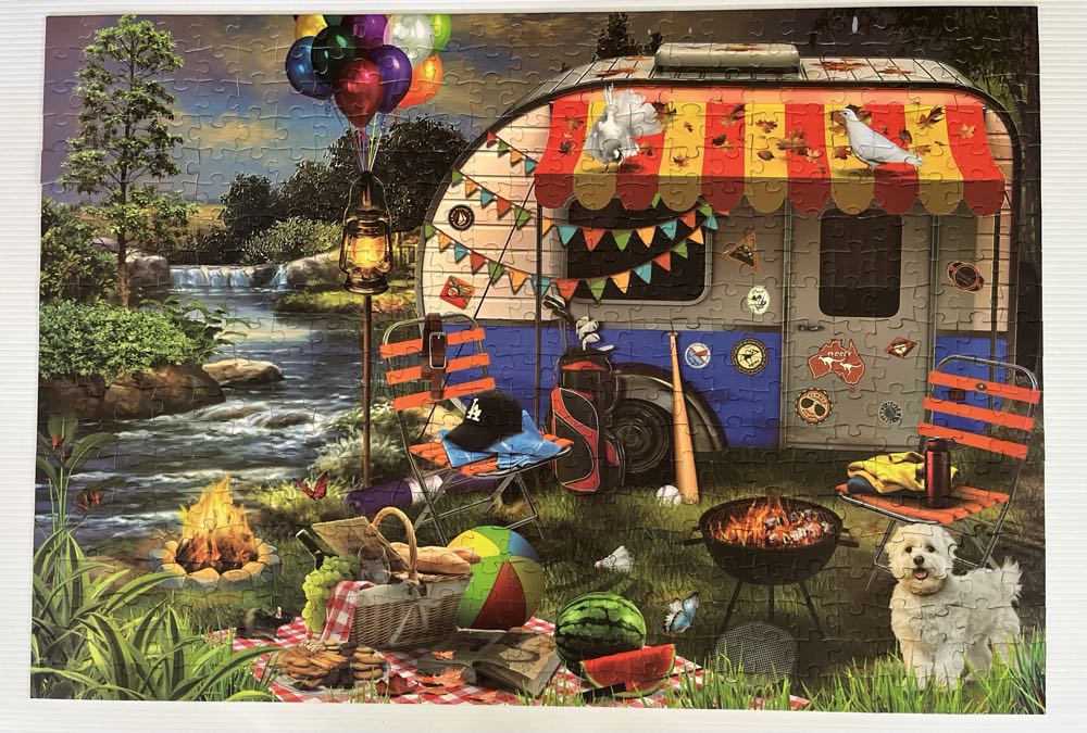 פאזל Funbox Holiday Days Caravanning ...  puzzle collectible [Barcode 643690102618] - Main Image 4