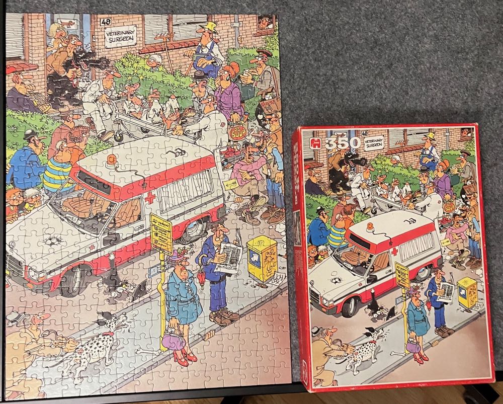 The Unlucky Vet - Jumbo puzzle collectible [Barcode 8710126014004] - Main Image 2