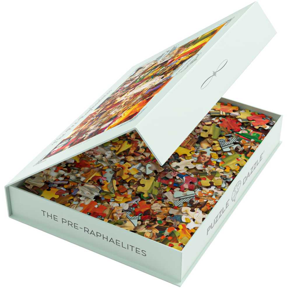 The Pre Raphaelites - Puzzle Dazzle puzzle collectible [Barcode 5060803890050] - Main Image 2