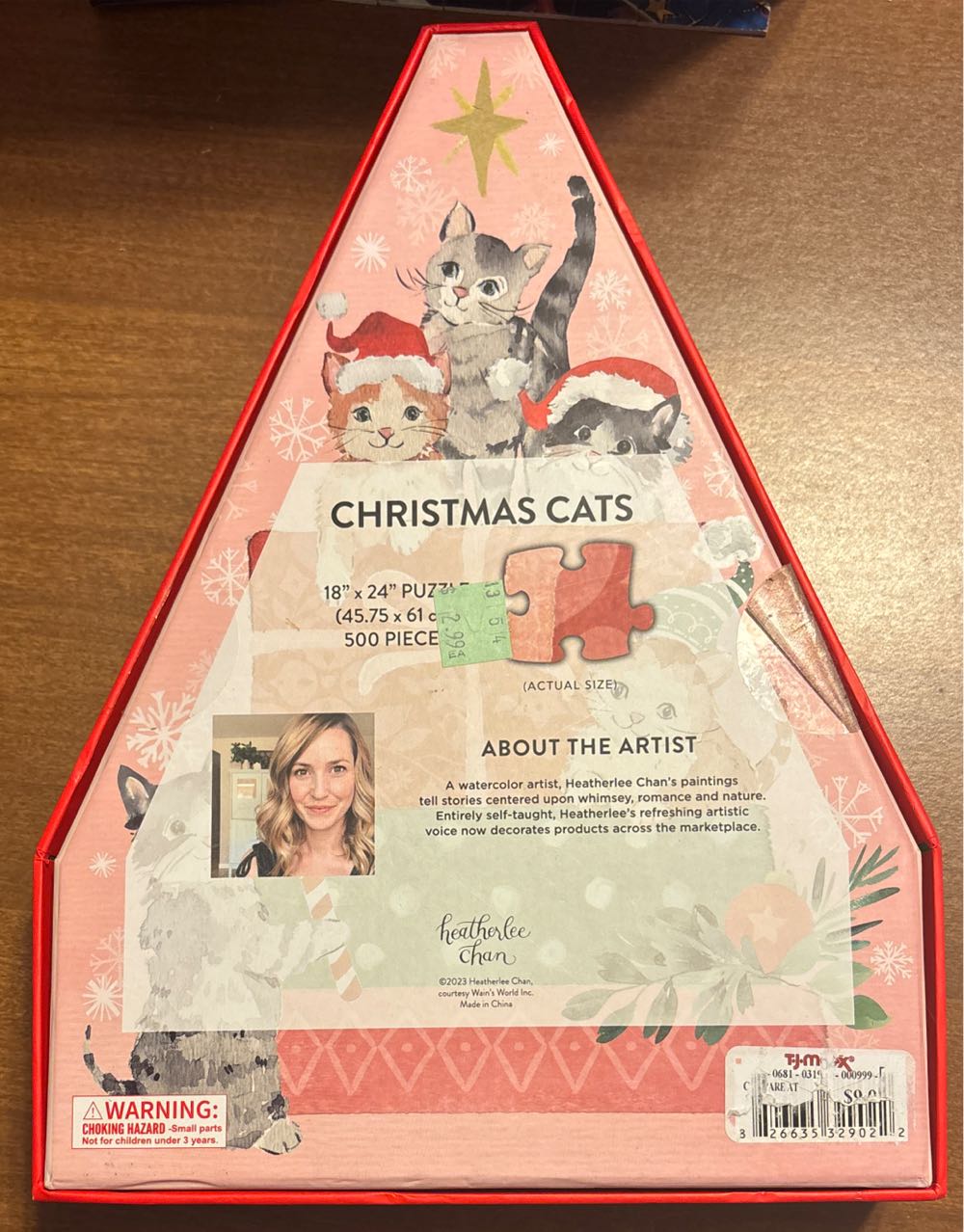 Christmas Cats  puzzle collectible [Barcode 826635329022] - Main Image 2